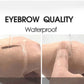 Eyebrow Powder Stamp Tint Stencil Kit Cosmetics Professional Makeup Waterproof Eye Brow Stamp Lift Eyebrow Enhancers Stencil Kit
