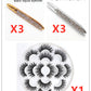 False Eyelashes Self-adhesive Eyeliner Multicolor