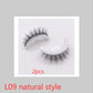 Reusable 3D Mink Lashes Natural False Eyelashes Self Adhesive Fake Glue Free Makeup Eyelash Extension Silk
