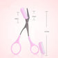 Beauty tools eyebrow scissors with eyebrow comb