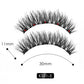 Natural Long Lasting Magnetic Liquid Eyeliner & Magnetic False Eyelashes & Tweezer Set Make up Set