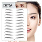 Waterproof 6D Eyebrow Tattoo Semi-Permanent Embroidery Natural Long Lasting Fake Eyebrow