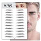 Waterproof 6D Eyebrow Tattoo Semi-Permanent Embroidery Natural Long Lasting Fake Eyebrow