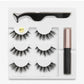 A Pair Of False Eyelashes With Magnets In Fashion