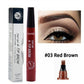 Liquid water eyebrow pencil