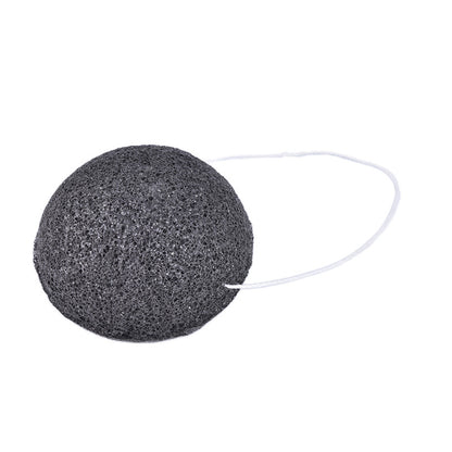 Konjac Face Wash And Bamboo Charcoal Cleansing
