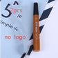 Liquid water eyebrow pencil