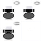 Eyebrow Powder Stamp Tint Stencil Kit Cosmetics Professional Makeup Waterproof Eye Brow Stamp Lift Eyebrow Enhancers Stencil Kit