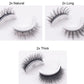 Reusable 3D Mink Lashes Natural False Eyelashes Self Adhesive Fake Glue Free Makeup Eyelash Extension Silk