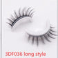 Reusable 3D Mink Lashes Natural False Eyelashes Self Adhesive Fake Glue Free Makeup Eyelash Extension Silk