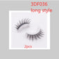Reusable 3D Mink Lashes Natural False Eyelashes Self Adhesive Fake Glue Free Makeup Eyelash Extension Silk