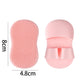 2PC Face Scrubber Mini Facial Brush Silicone Wash Exfoliator Finger Glove Pads Handheld Cleansing Brushes Tool Skin Care Deep Clean Baby Shampoo Baby Bath Brush